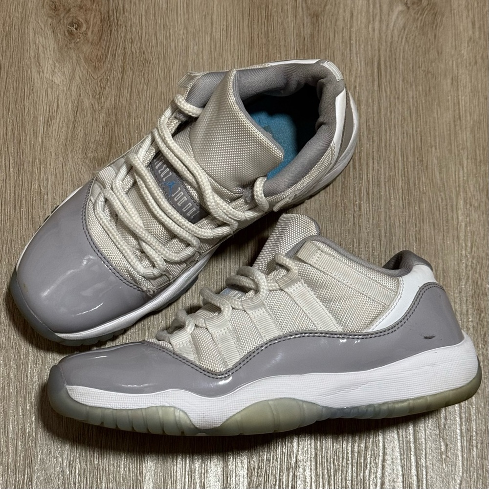 Nike Air Jordan 11 Retro Low Cement Grey GS 528896-140 Size 6Y… Woman’s Size 7.5